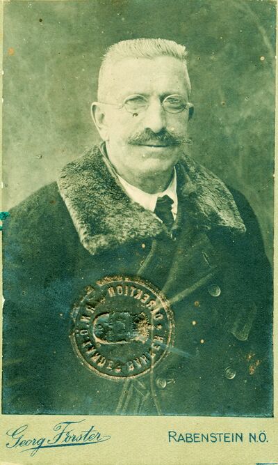 Bild auf Streckenkarte von 1920 der Mariazellerbahn des Johann Schnabl