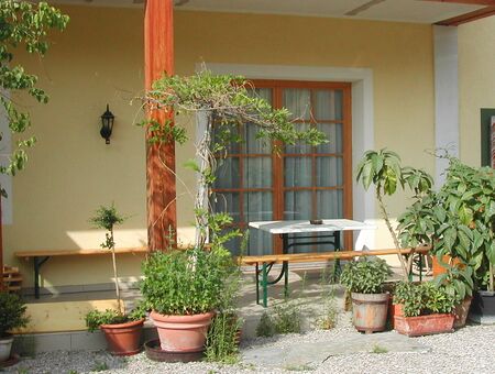 Terrasse in den Südgarten