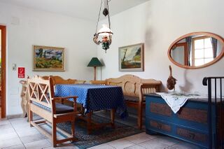 Sitzecke im Übergang