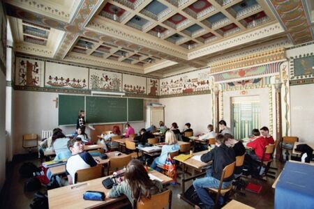 Stilklassen- ägyptisches Zimmer