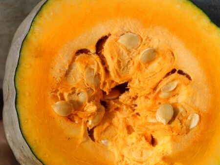 Kürbis: "Blaue Banane"