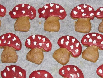 Glücksschwammerl zu Silvester