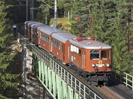 Ötscherbär auf dem Viadukt