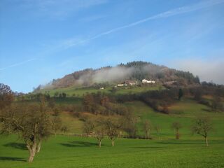 Himmlische Runde: Fronberg im Herbst