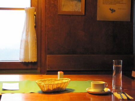 Frühstücksplatz - zu jeder Jahreszeit