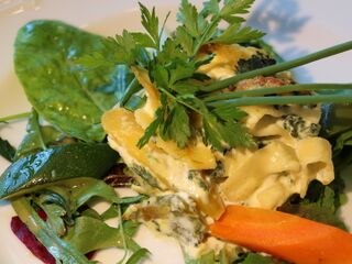 Vegetarischer Auflauf - auch vegan erhältlich