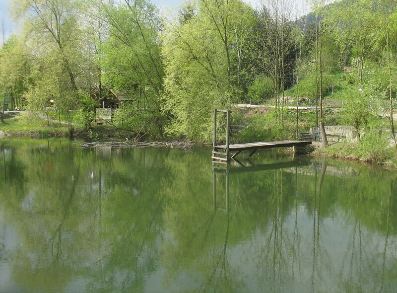 Datei:Steg vom Wassergartenhaus.jpg